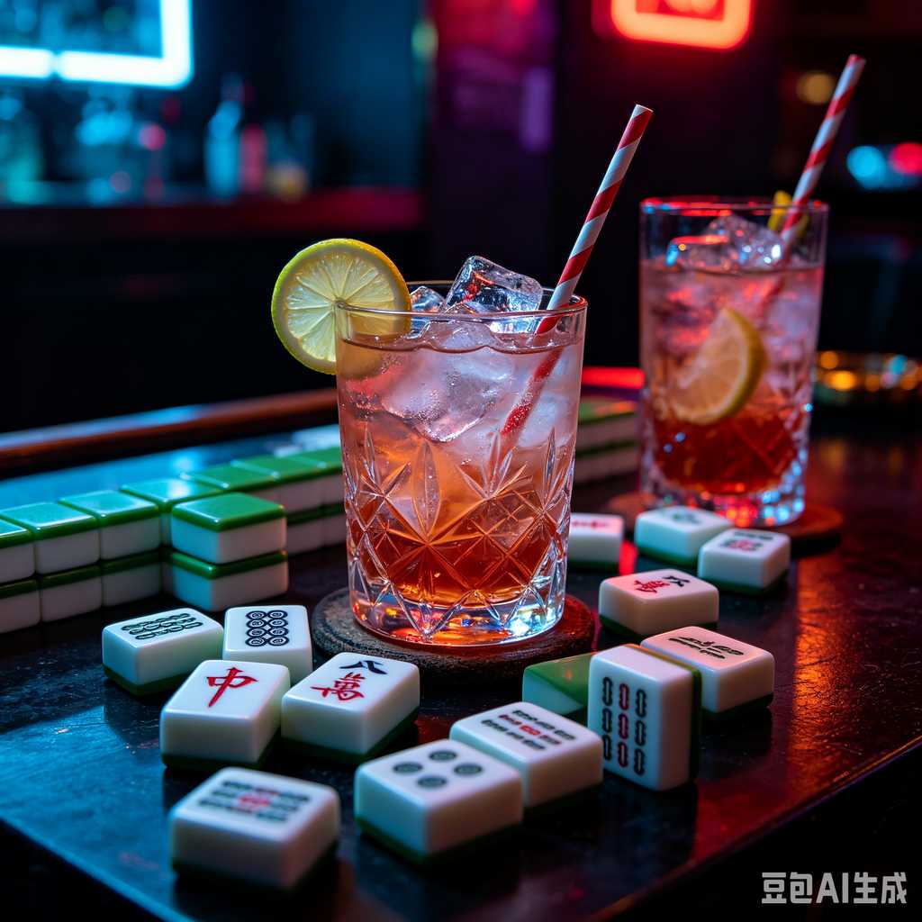 carved pattern mahjong set