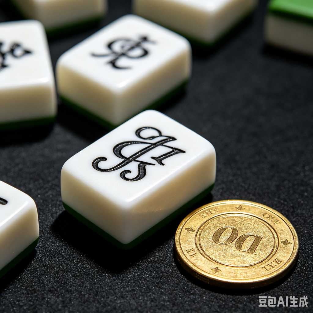 hand painted mahjong tiles